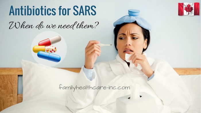 antibiotics for SARS
